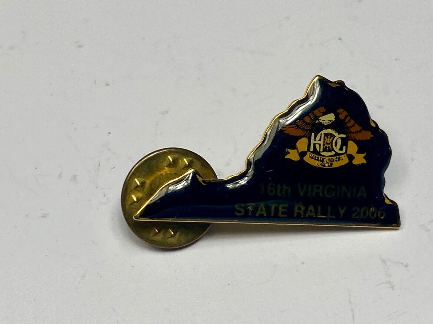 2006 Virginia State Harley Davidson HOG Rally Motorcycle Collectors pin