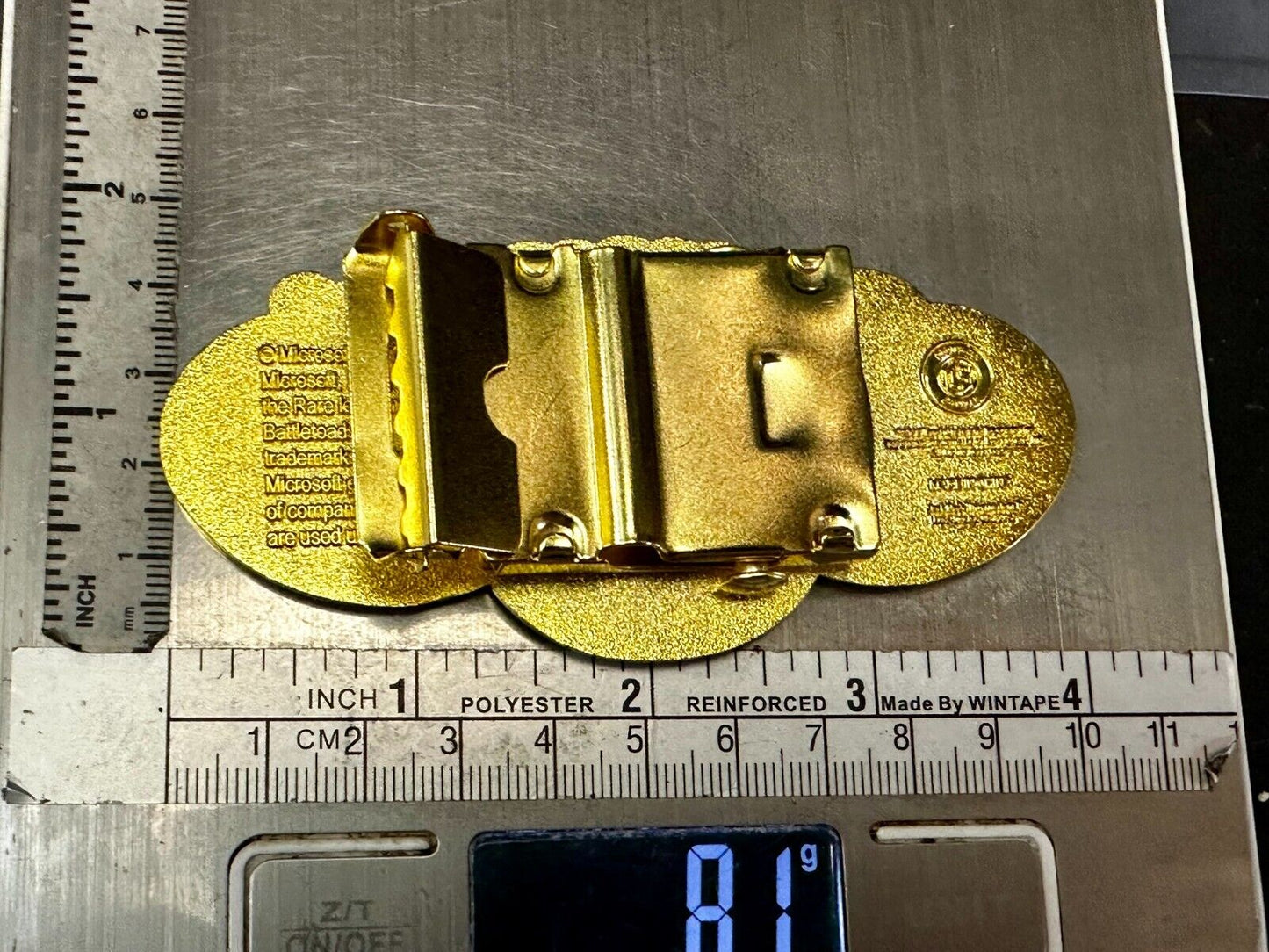 Battletoads Video Game Loot Crate Gaming Exclusive Belt Buckle In Box
