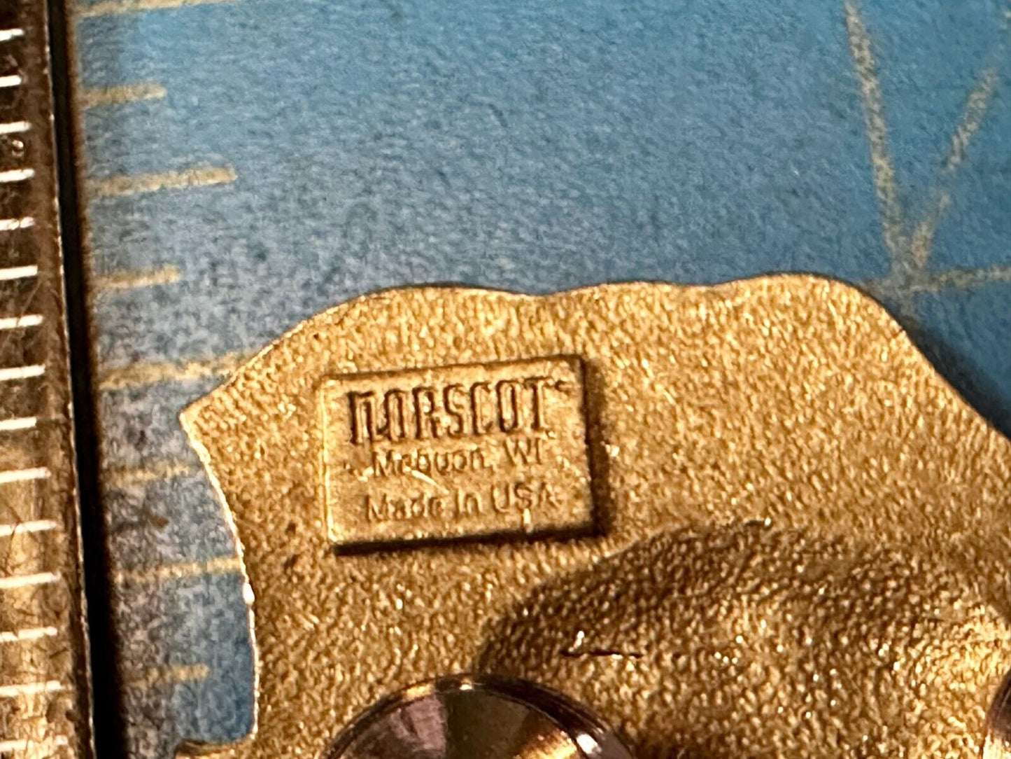2009 Harley Davidson HOG Norscot Wisconsin Highway Vest Hat Pin