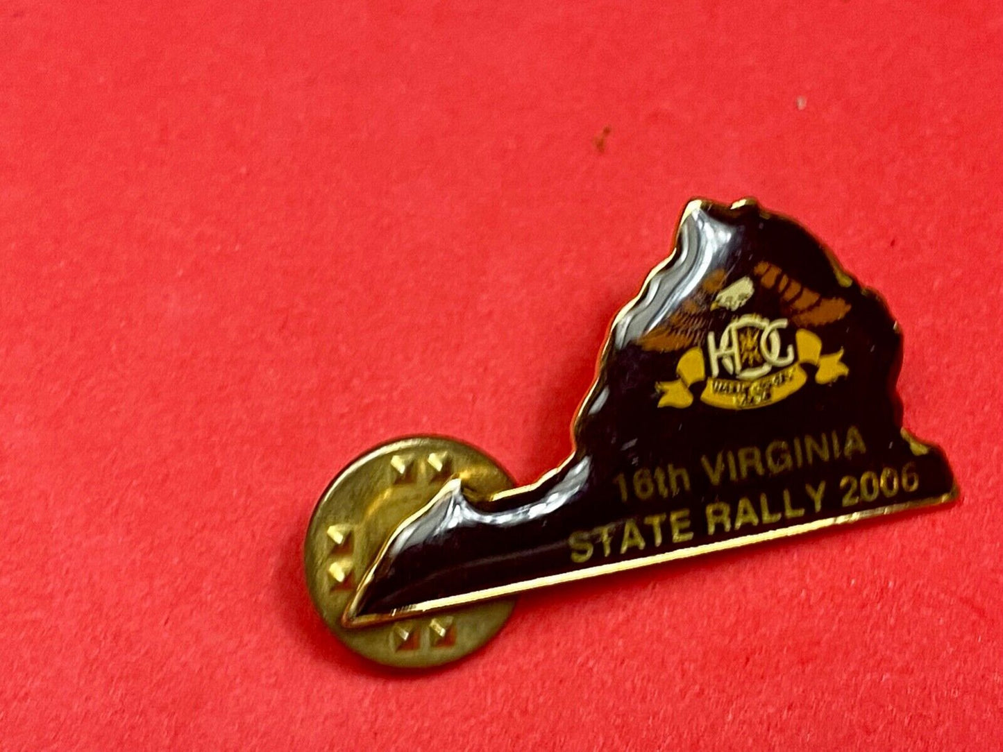 2006 Virginia State Harley Davidson HOG Rally Motorcycle Collectors pin