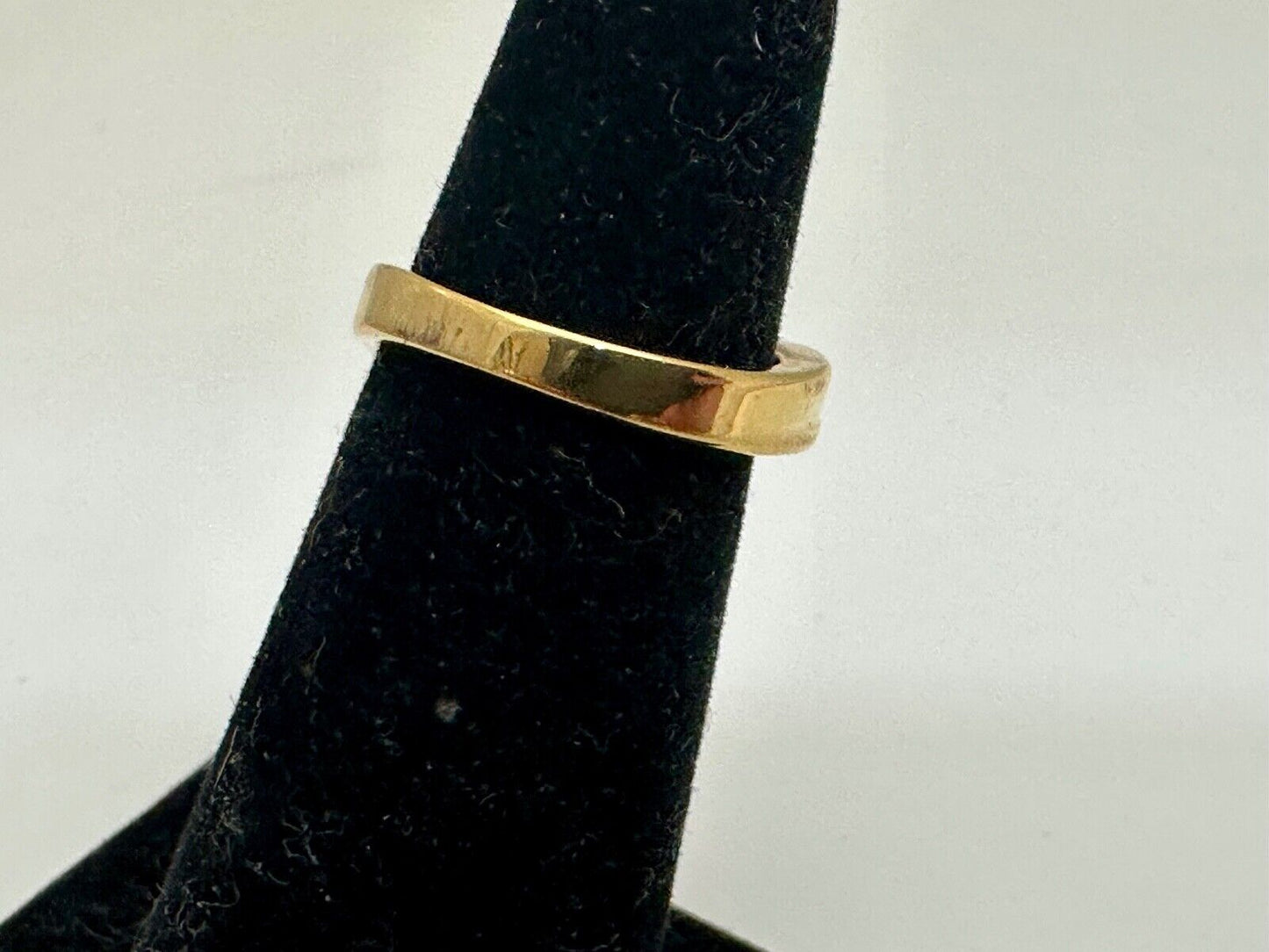 18K Gold Amethyst Peridot Princes Cut Channel Set Modern Wrap Ring Sz 6 3.05g