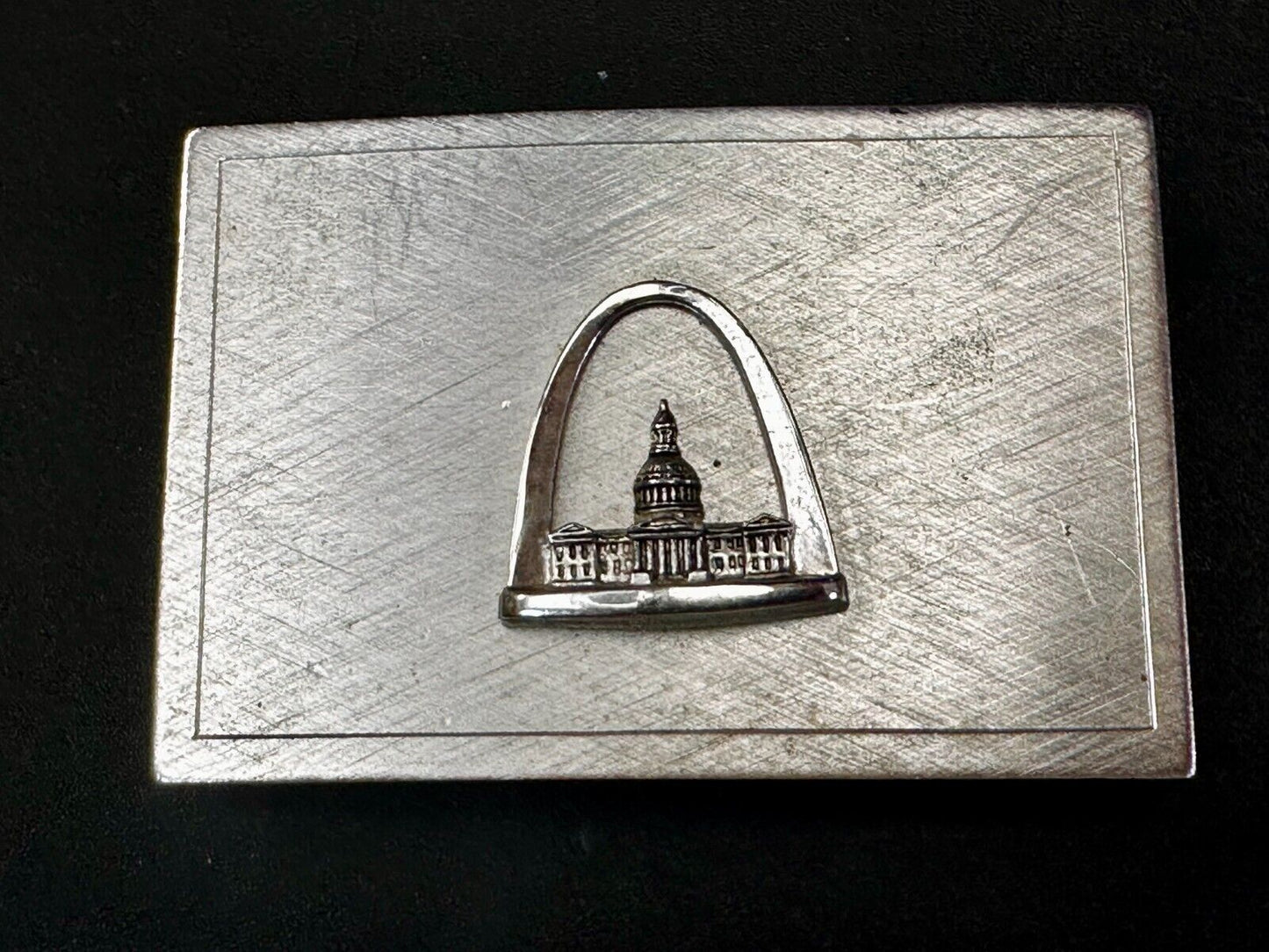 The Gateway Arch St. Louis Missouri Mo Monument Museum Commemorative Belt Buckle