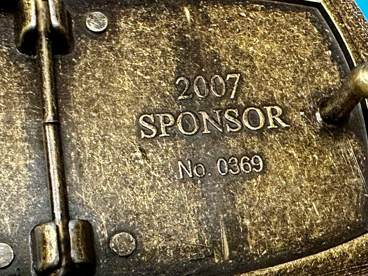 The American Veterans Disabled for life Memorial Commemorative Belt Buckle