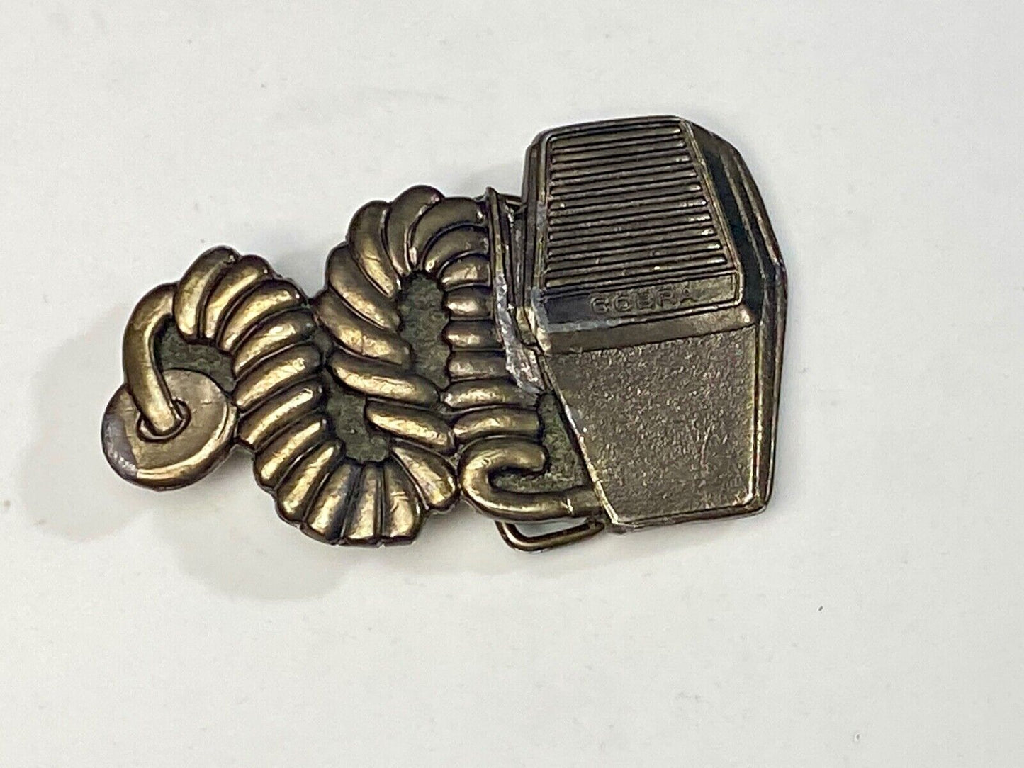 Vintage 1977 Cobra Handheld CB HAM Radio The Great American Belt Buckle Co.