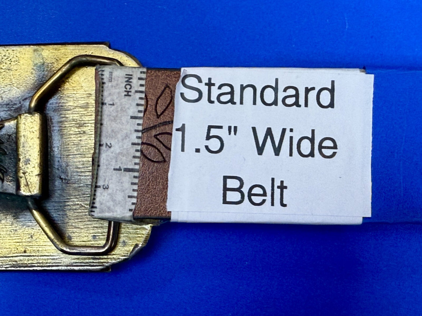 Barnstormers State Fair Show Bi Plane Fixed Wing Aircraft Lewis Belt Buckle