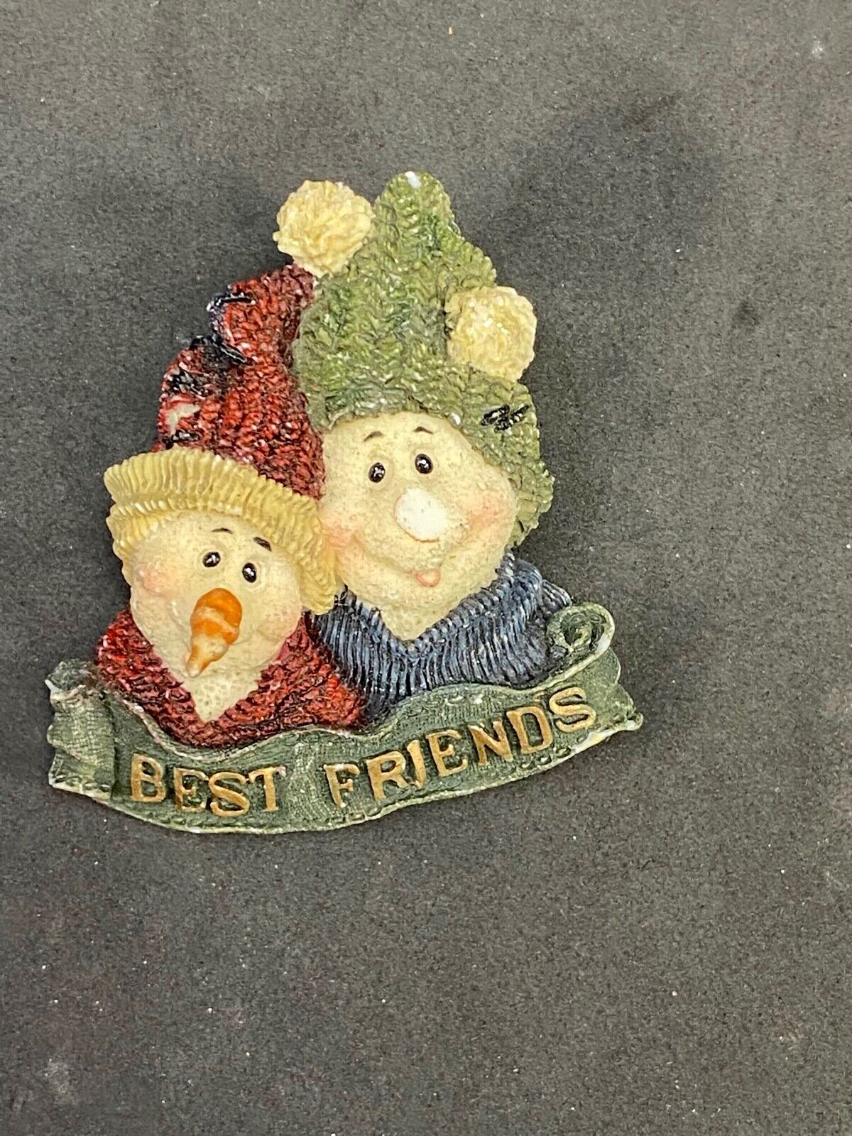 Best Friends Winter Snowman Adorable Boyds Bears & Friends Brooch Pin