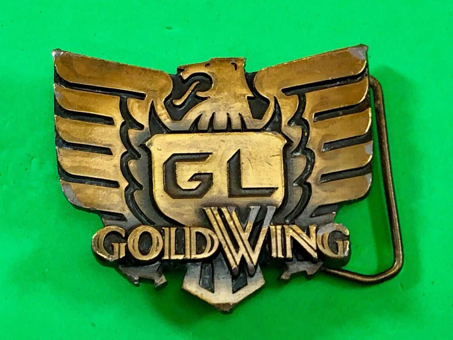 1987 Brookfield Collectors guild - Honda Gold Wing GW motorcycle belt buckle