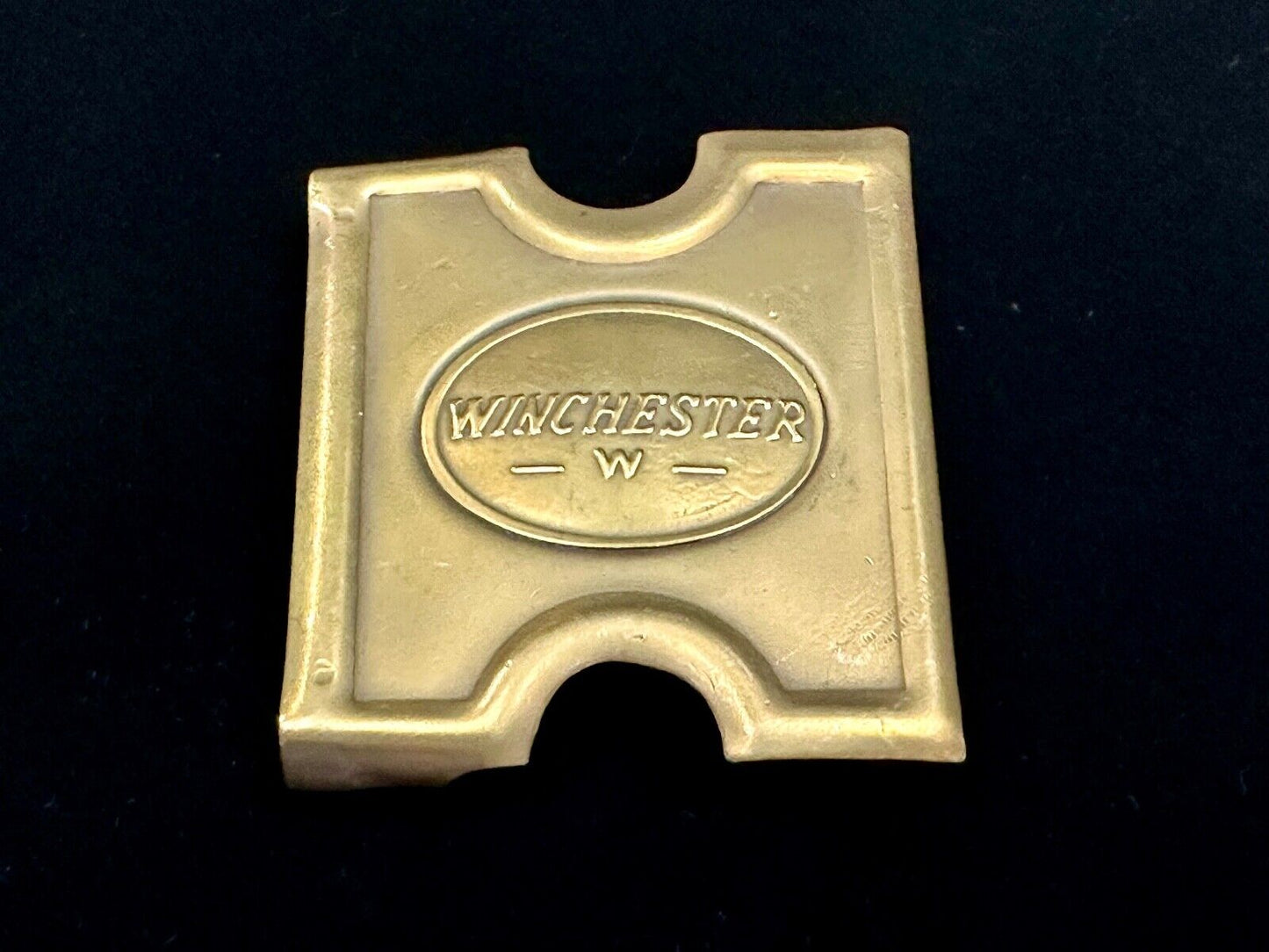 Antique Winchester W Guns Cartridge Belt Buckle Anson Mills 1881 T.C. Orndorff