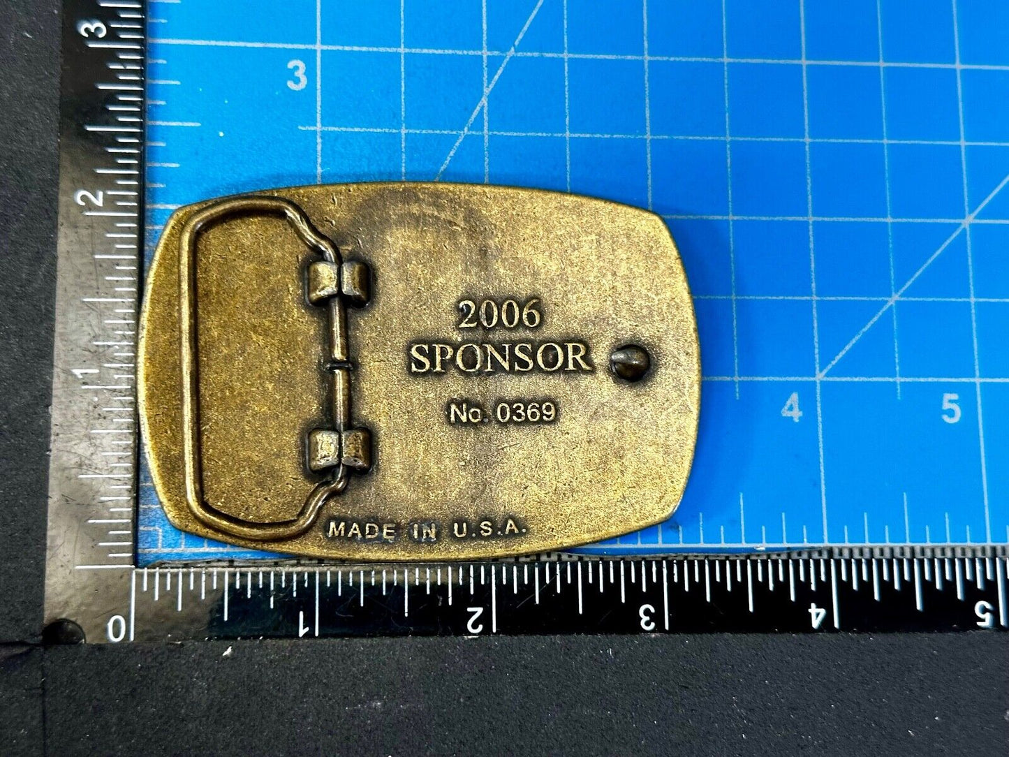 The American Veterans Disabled For Life Memorial Commemorative Belt Buckle