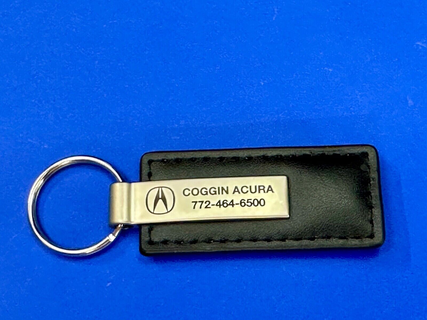Vintage Coggin Acura Auto Dealers Car Keychain - Key Ring Chain