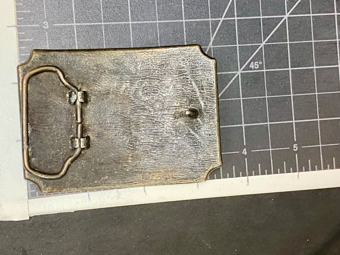 Tall In The Saddle Western Horse And Cowboy Way Of Life! Brass Tone Belt Buckle