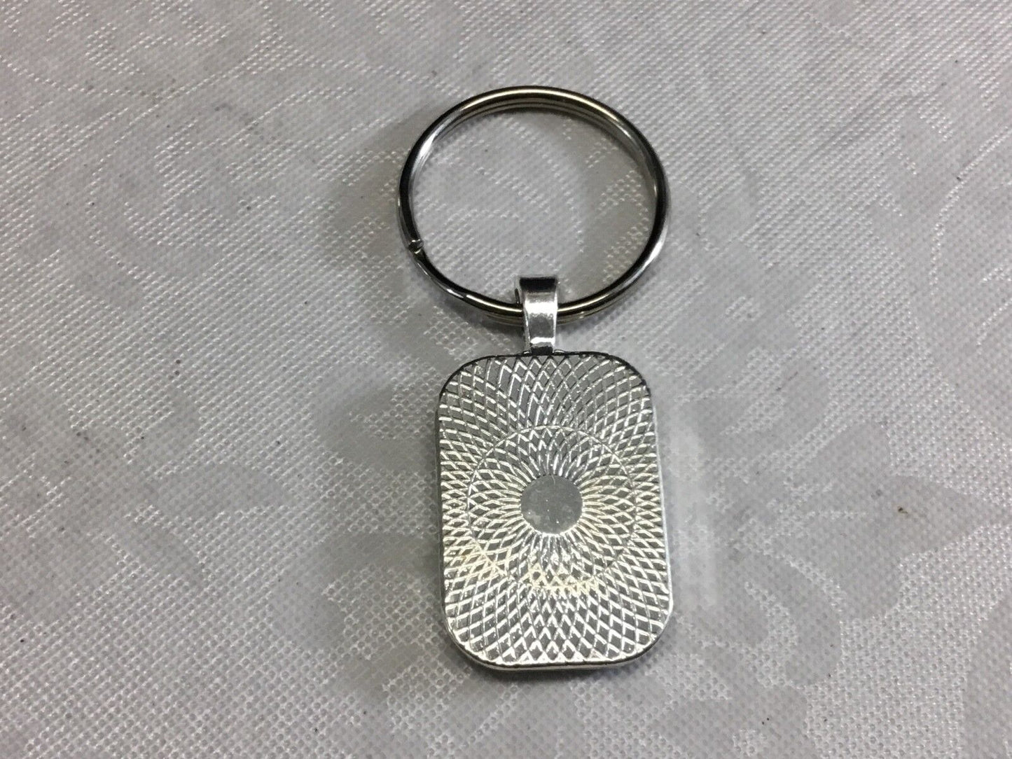 2014 penny - American flag under casing - United States custom KEYCHAIN