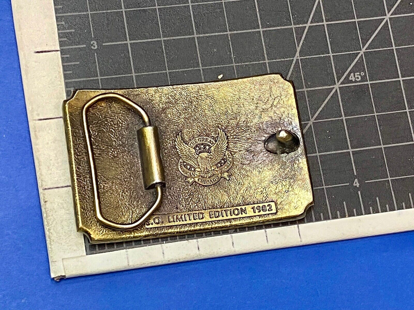 The Great American Buckle Co Vintage 1982 Southern Outdoors Magazine Belt Buckle