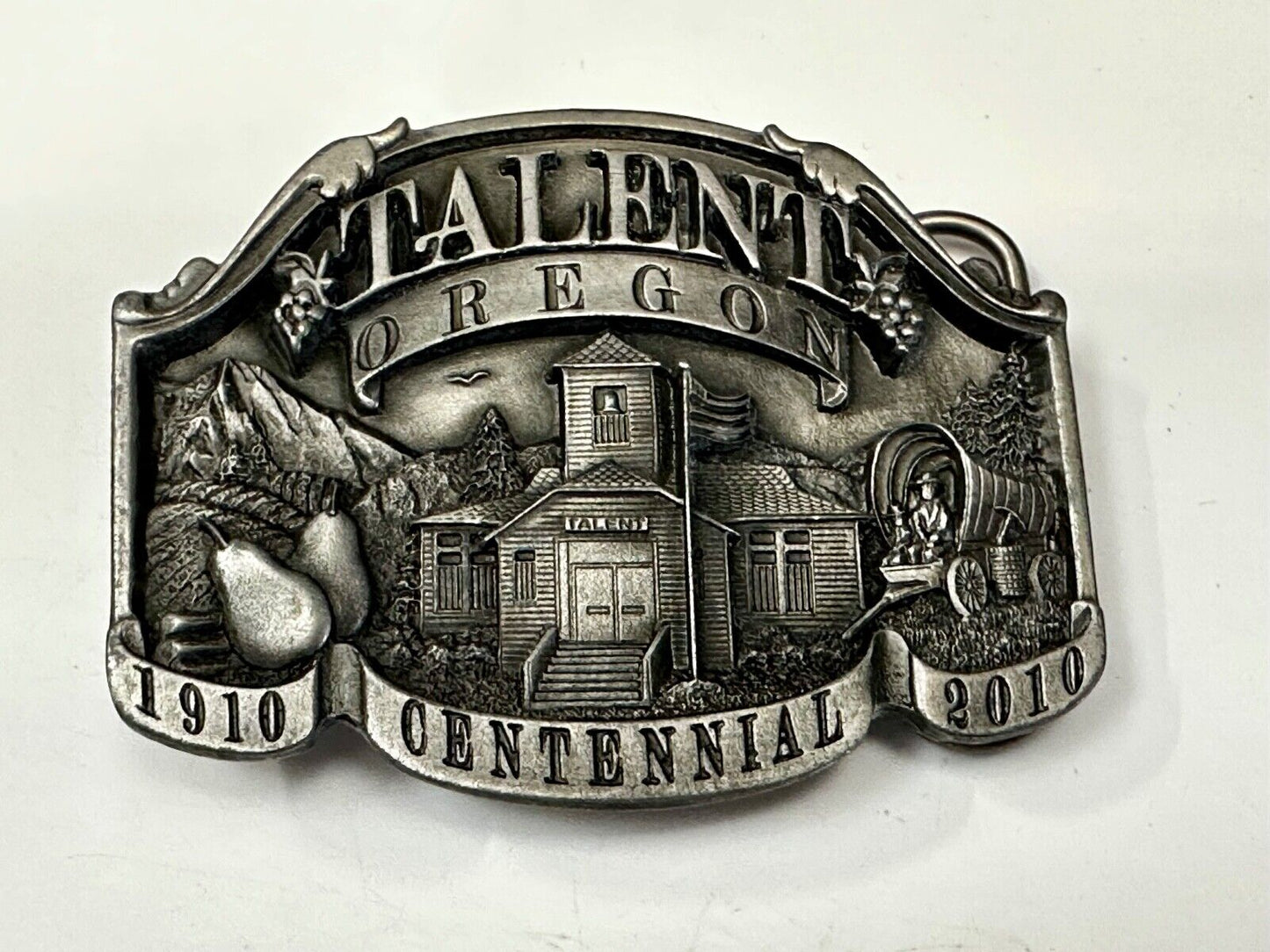 Talent Oregon 2010 Centennial Celebration Belt Buckle by Dakota Sales
