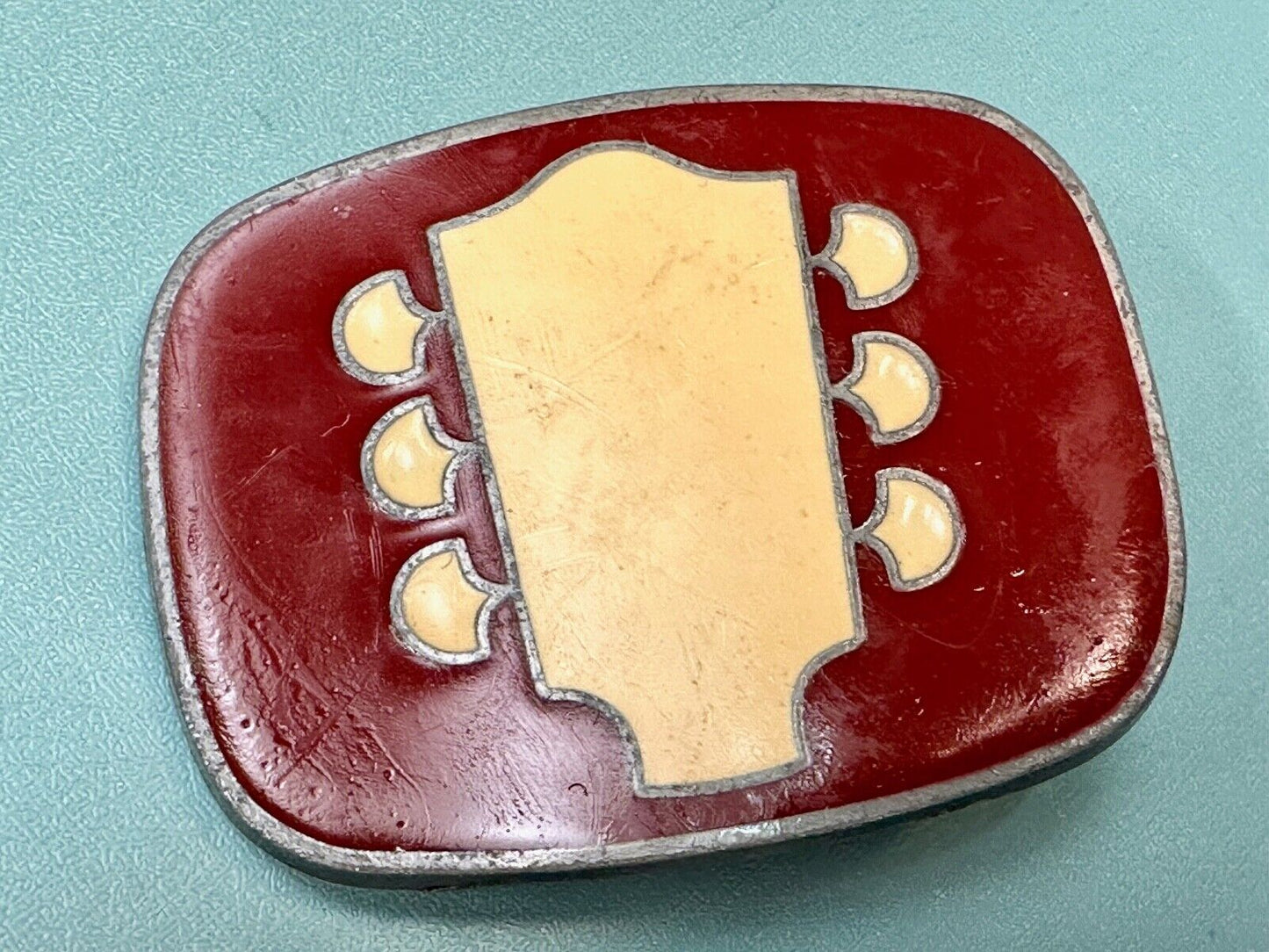 Acoustic Guitar Headstock Tuning Keys enameled belt buckle