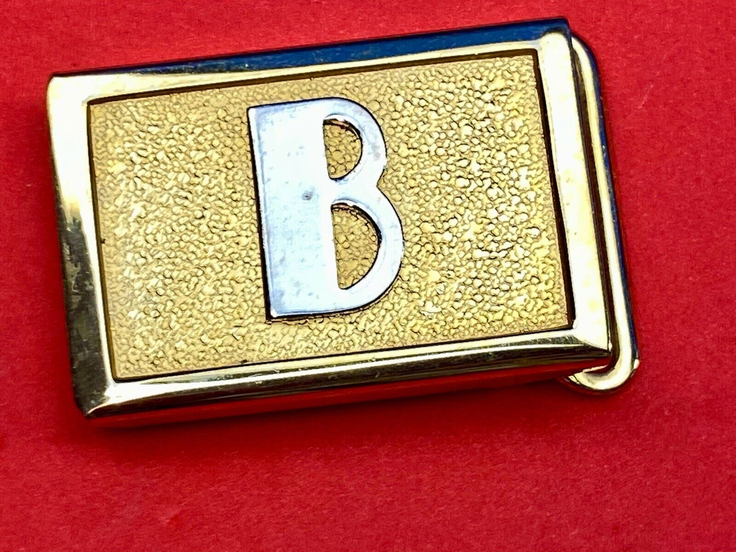 Vintage Letter B Initial Pioneer Brand Monogrammed Petite Belt Buckle