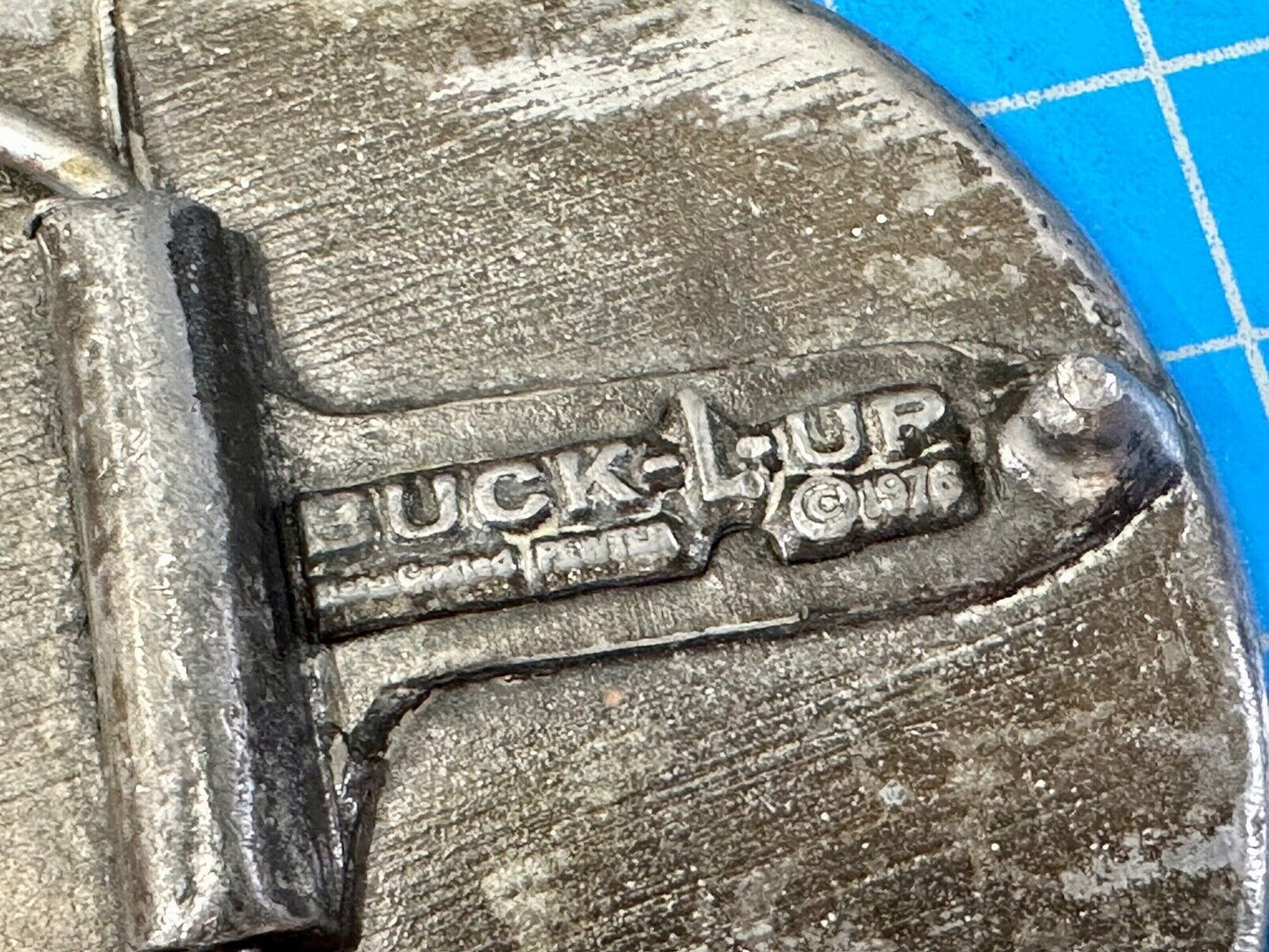 The General Semi Big Rig Truckers Drivers vintage Buck-L-Up 1976 belt buckle