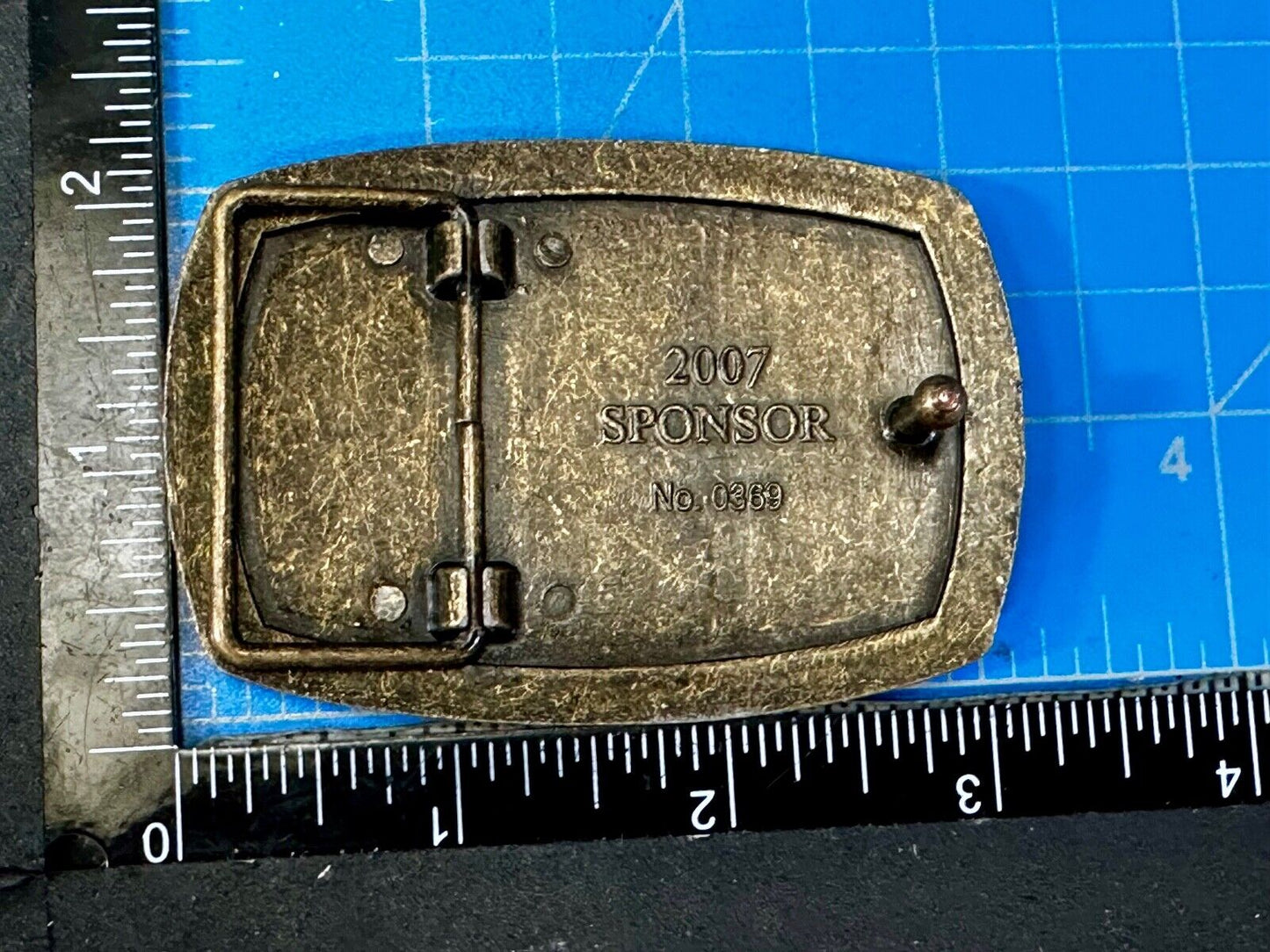 The American Veterans Disabled for Life Memorial Commemorative Belt Buckle