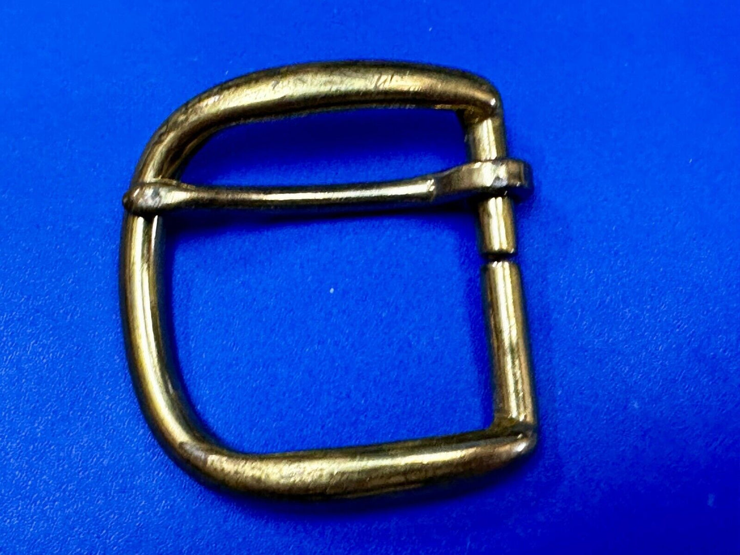 Vintage Brass Tone Replacement Belt Buckle Marked W