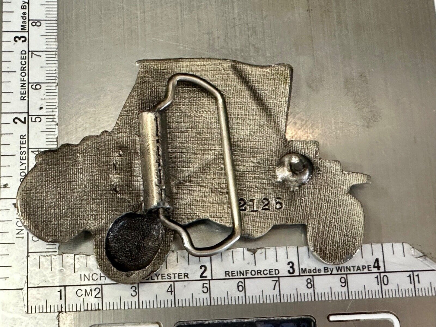 vintage Car Collectors Auto 30's? Cutout car shaped belt buckle