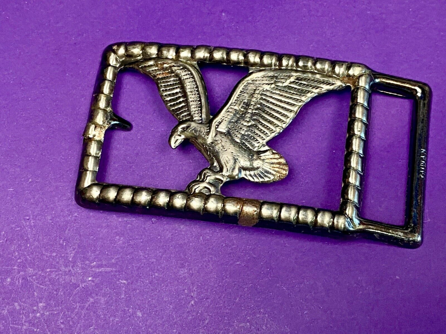 Thin Lightweight See Through Flying Soaring Hunting American Eagle Belt Buckle