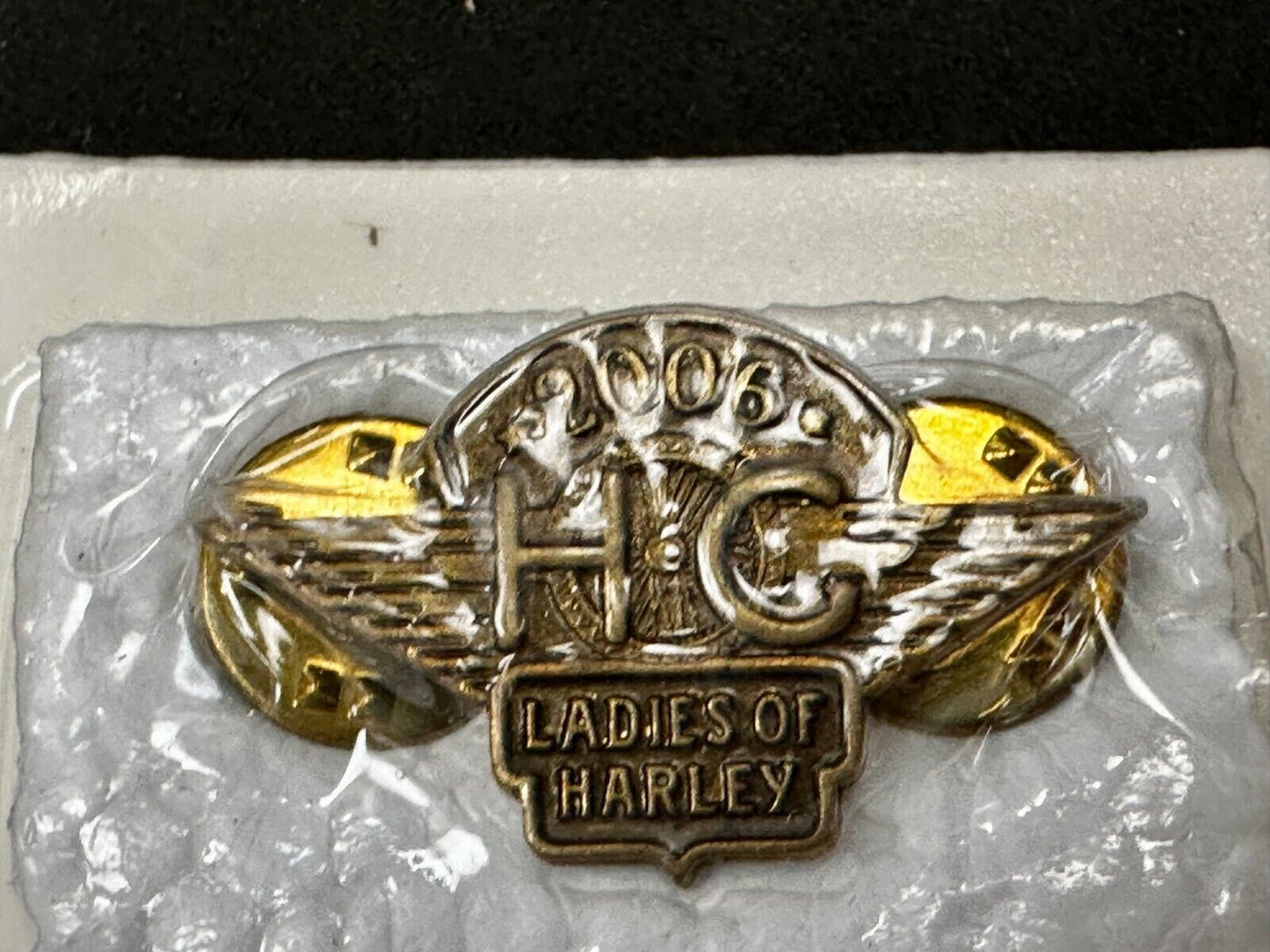2006 NOS Ladies of Harley Davidson Owners Group HOG NOS Pin for Jacket or Vest