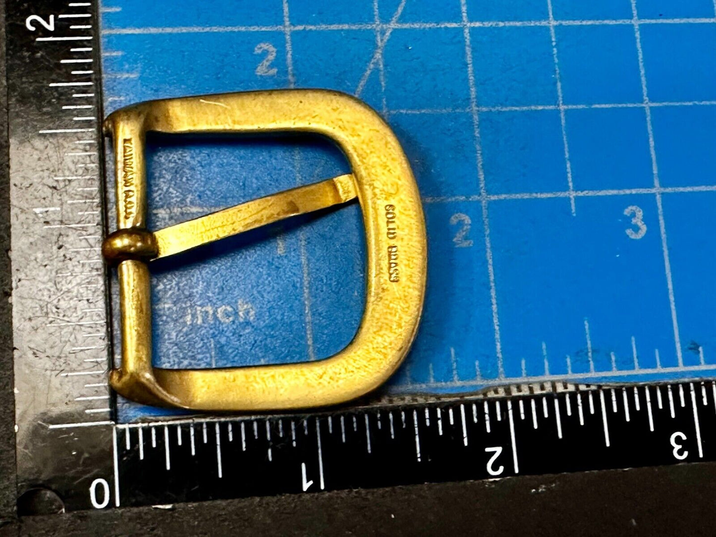 Belt buckle Hippy Vibe Brass Tone Belt Buckle