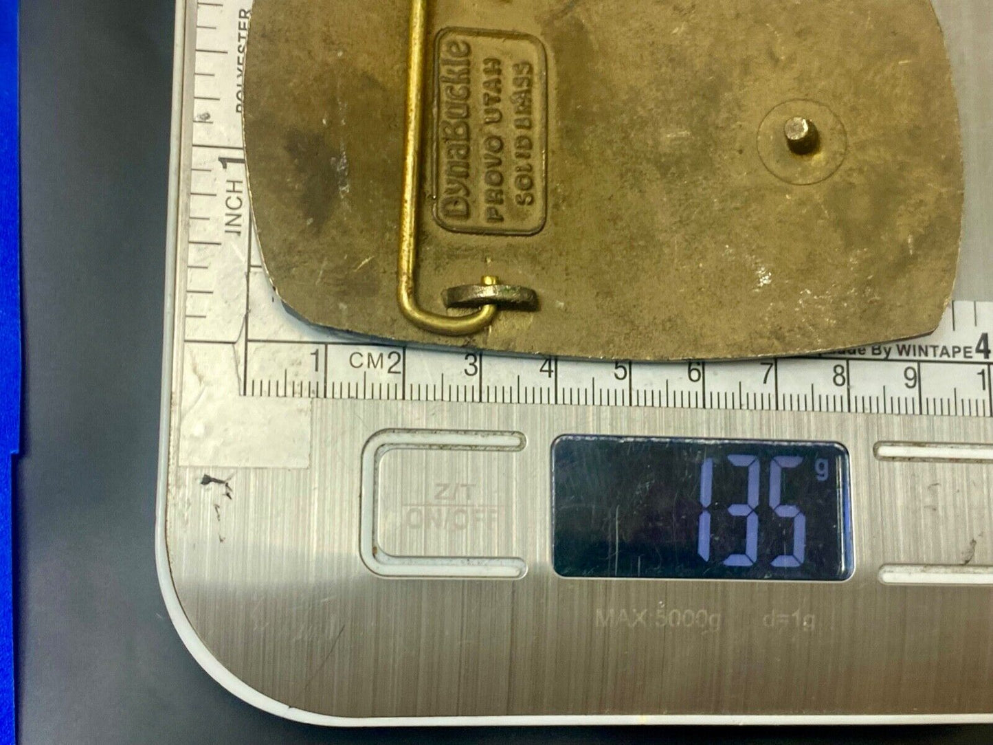 Vintage FELCO Excavator Attachments Heavy Machinery Coal Mining belt buckle