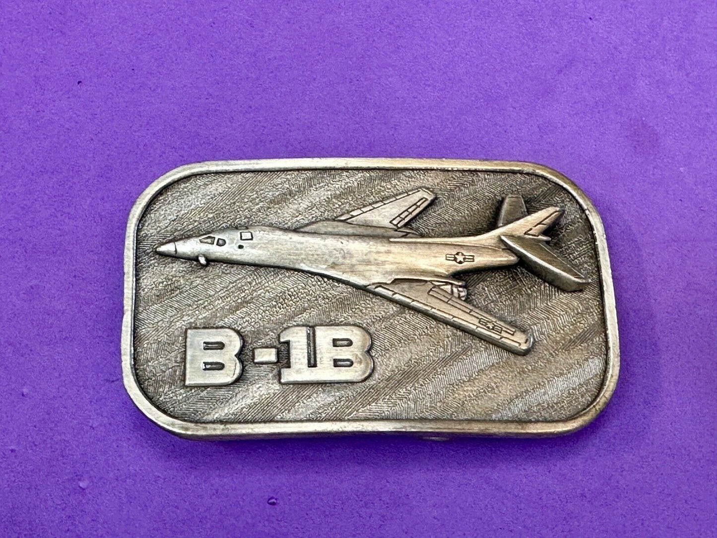 B-1B Military Aircraft Air Force Belt Buckle Connection Rockwell International