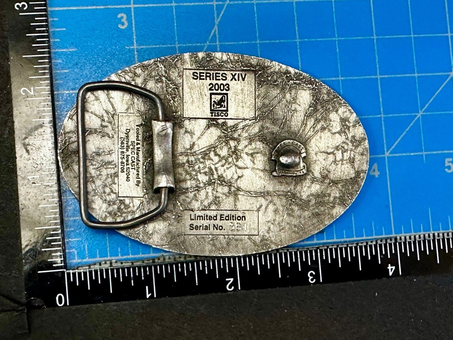 TISCO Tractor Implement Supply Replacement Parts 66 years, 2003 Belt Buckle