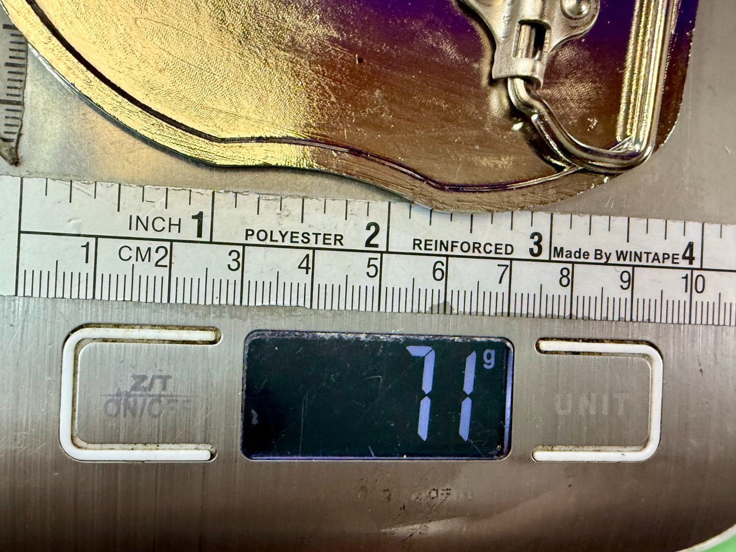 Always Open 24 Hours 7 Days Novelty Statement NOS Belt Buckle & Bottle Opener