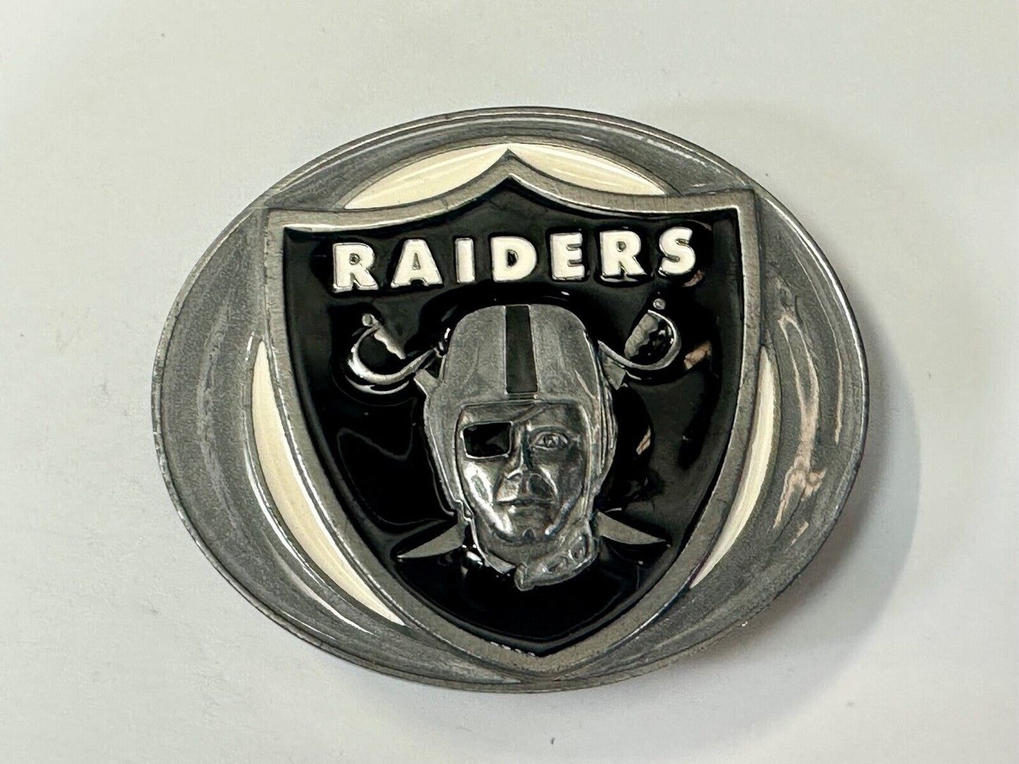 2003 Oakland Raiders NFL Football Commemorative Belt Buckle