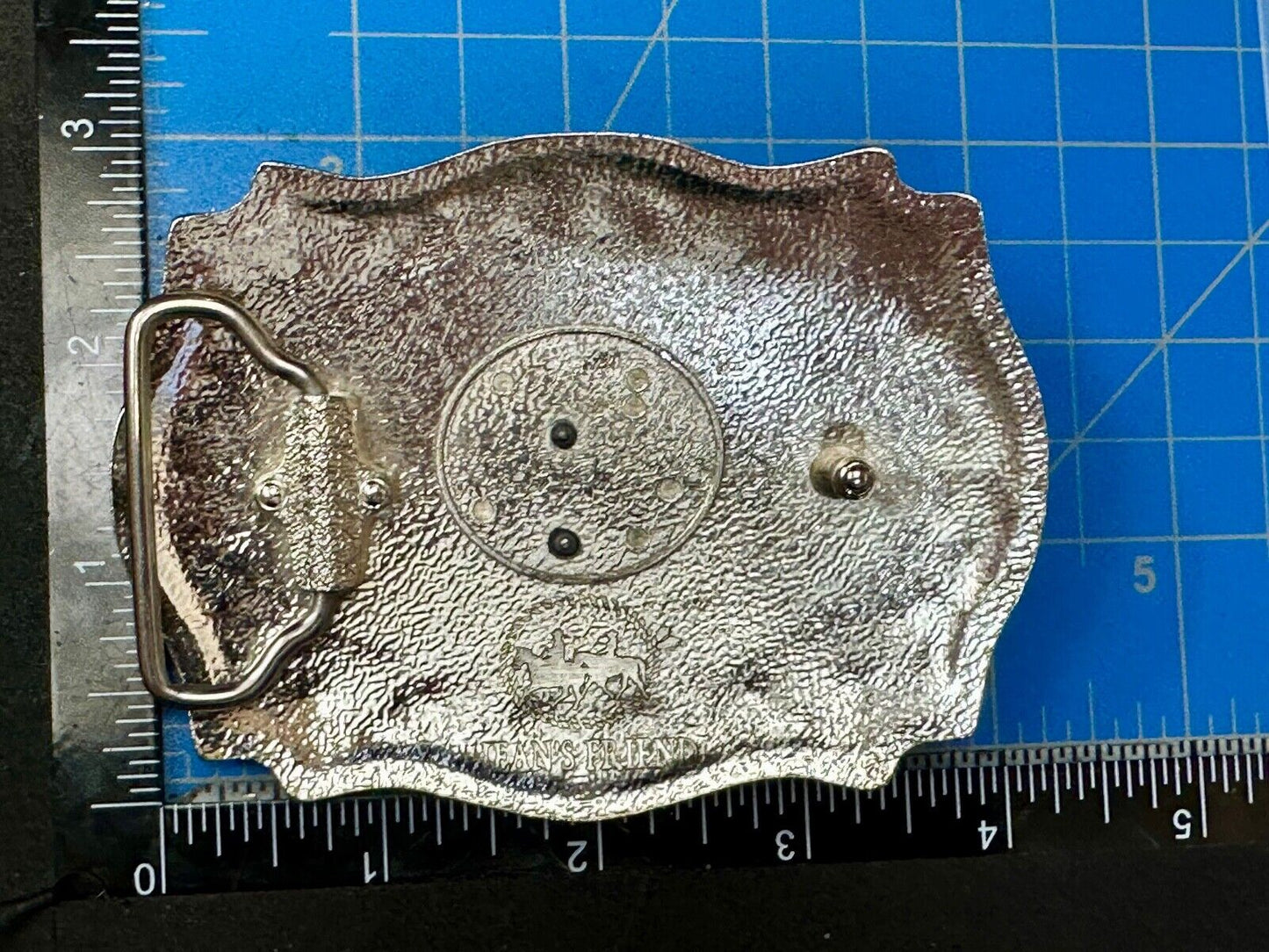 Texas longhorn - Two tone highly Detailed Western Belt Buckle by Jeans Friend