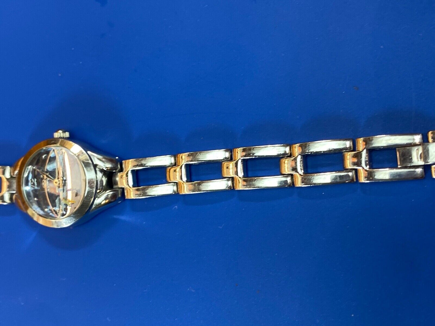 Beautiful silver tone LEI women's watch - new battery, working well!