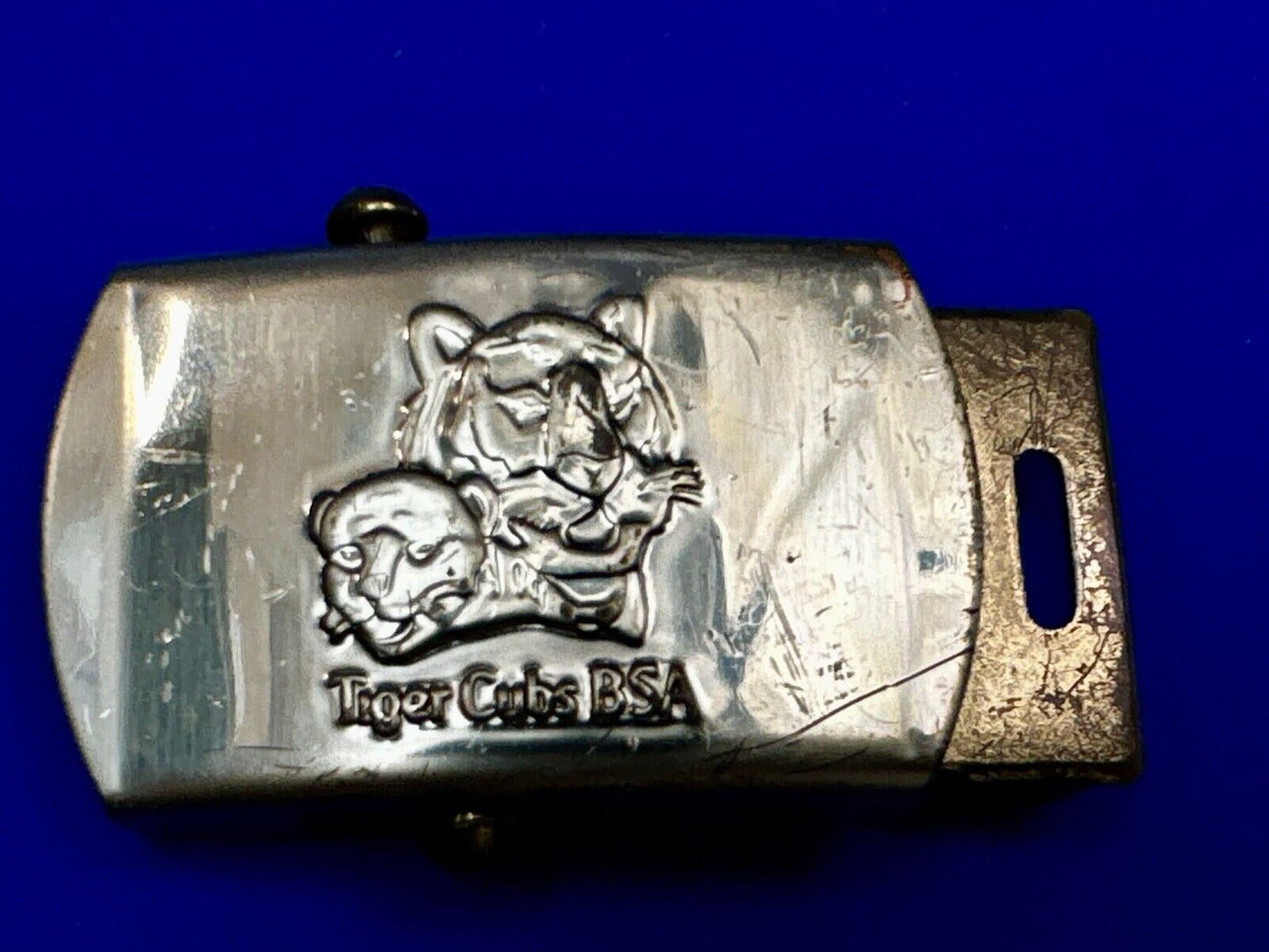 Tiger Cub Scout Replacement Solid Brass USA made Uniform Belt Buckle