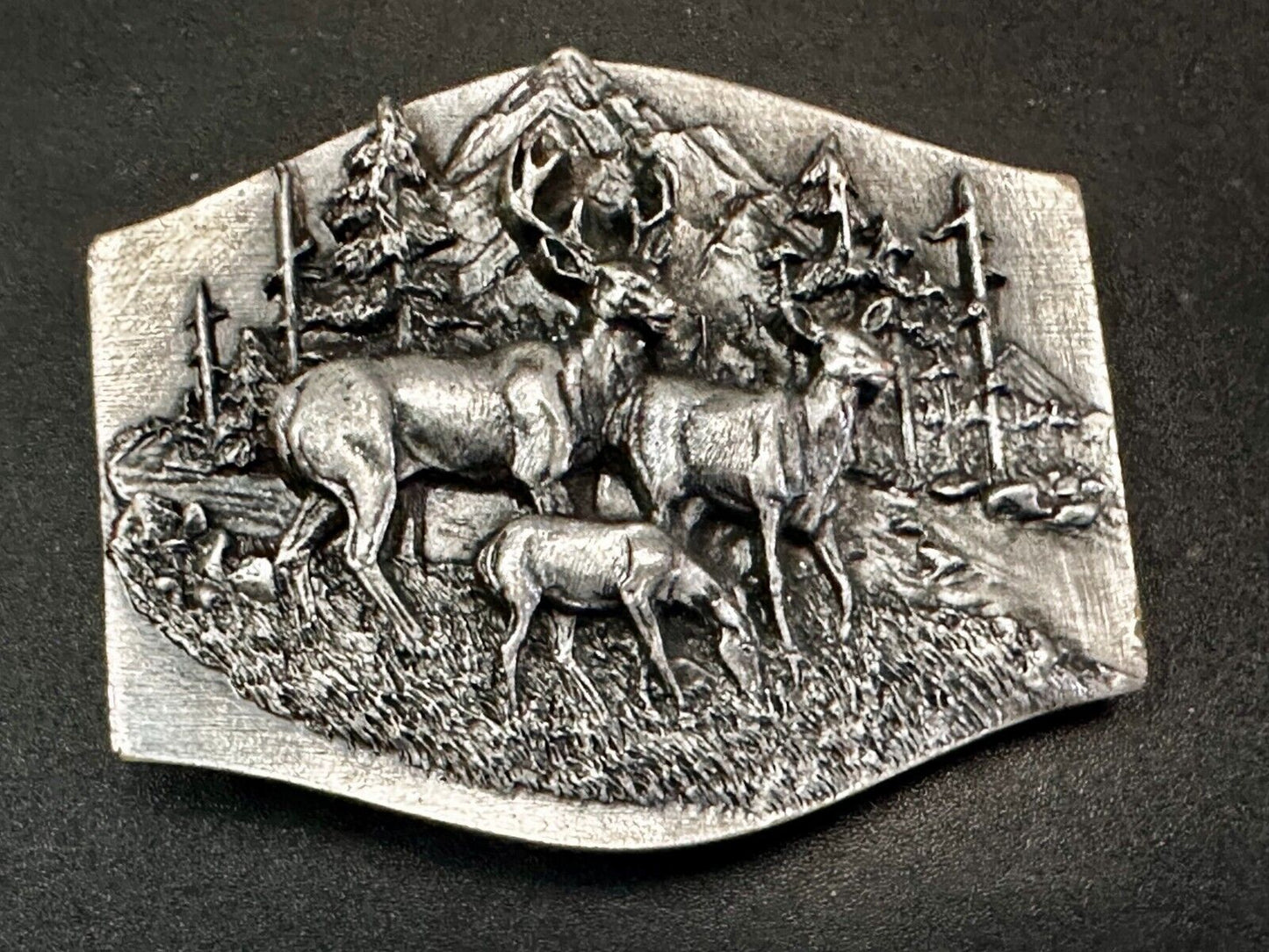 Belt Buckle Deer