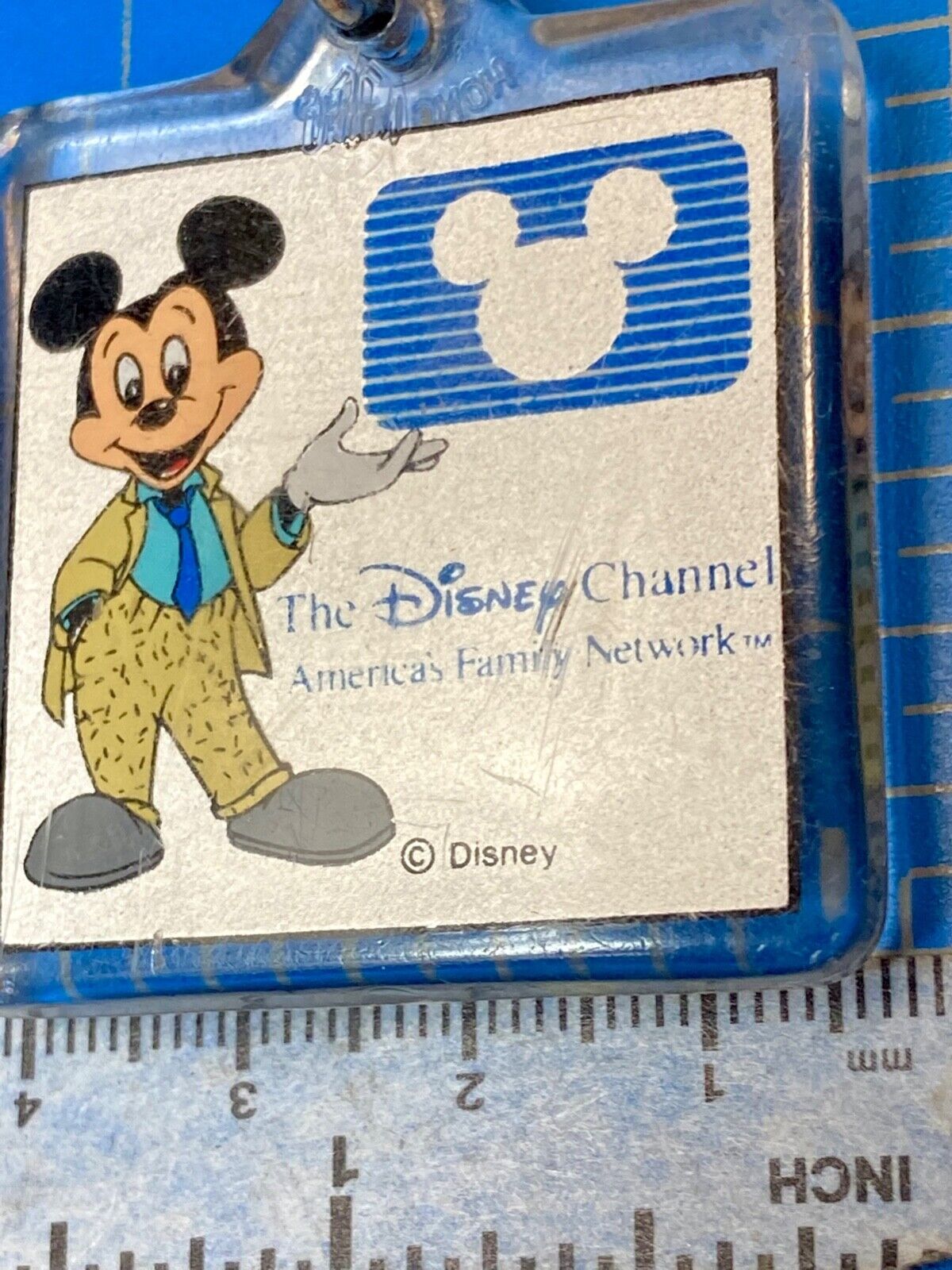 The Disney Channel, Americas Family Network Mickey Mouse Key Chain Keychain