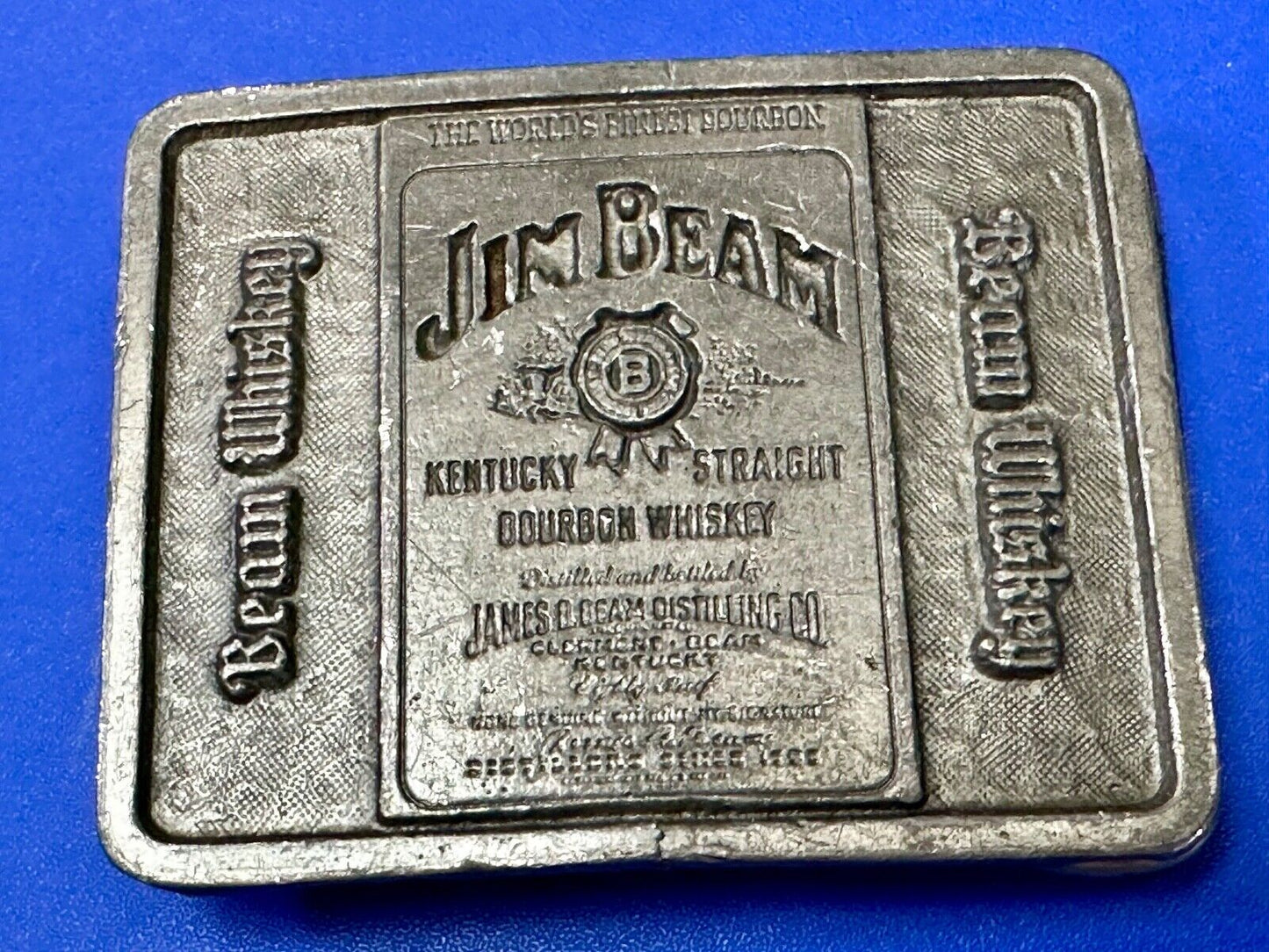 Beam Whiskey - Different Promo Kentucky Straight Bourbon Metal Belt Buckle