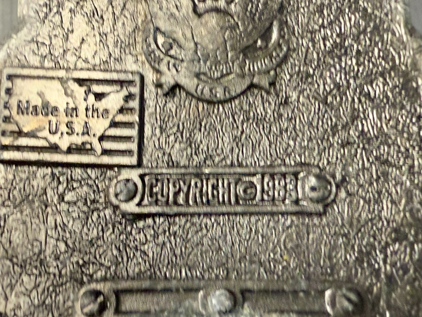 Vintage 1983 Patriotic American Bald Eagle - The Great American Buckle Co