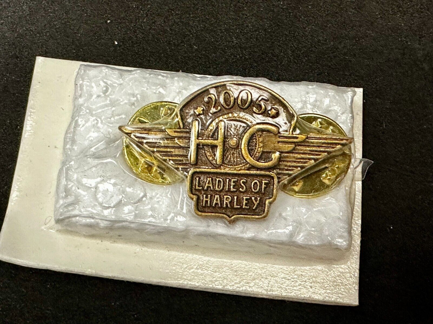 2005 Ladies of Harley Davidson Owners Group HOG NOS Pin for Jacket or Vest