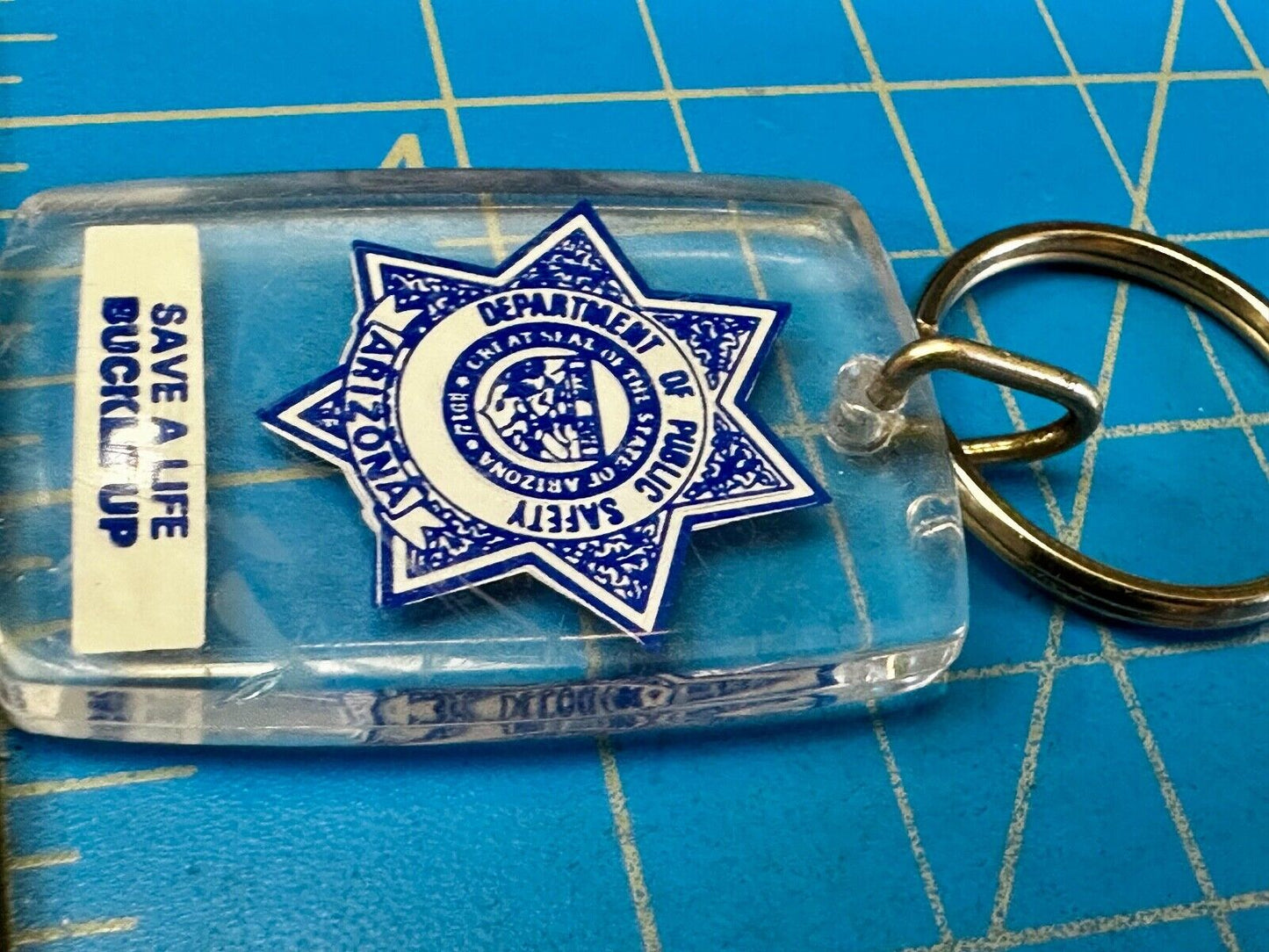 Arizona DARE and Public Safety Observe Speed Limits 2 Lot State Keychains Fobs
