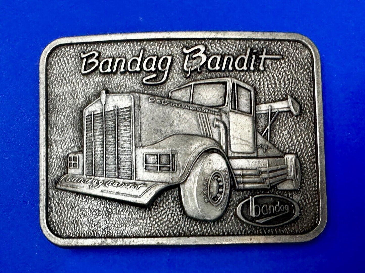 Bandag Bandit Vintage Kenworth Big Rig Trucking Semi Drivers Belt Buckle by RJ