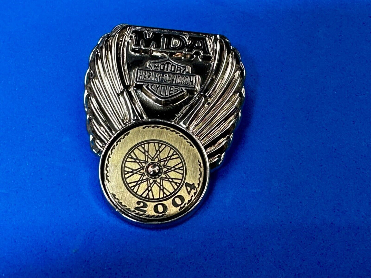 2004 MDA Harley Davidson Motorcycles Pin for Jacket or Vest