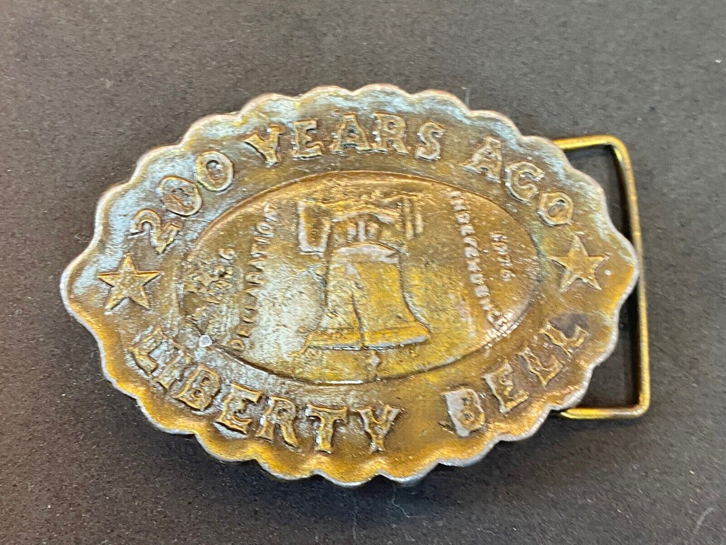 200 Years Ago! Usa United States Of America Liberty Bell Belt Buckle