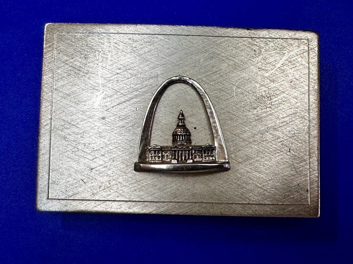 The Gateway Arch St. Louis Missouri Mo Monument Museum Commemorative Belt Buckle