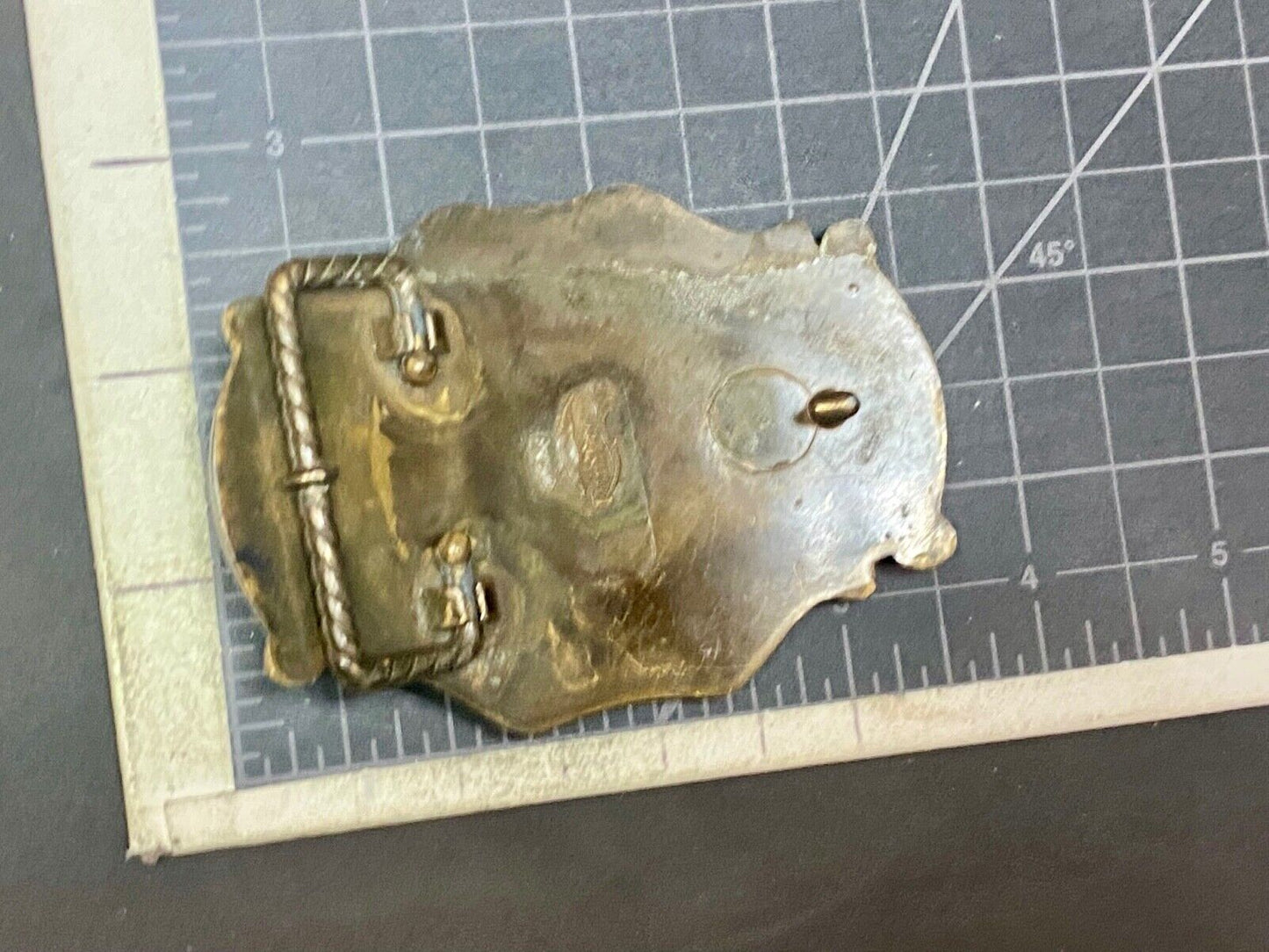 Vintage 1978 Chicago Bears? Nfl Sports Football Team Raintree Belt Buckle