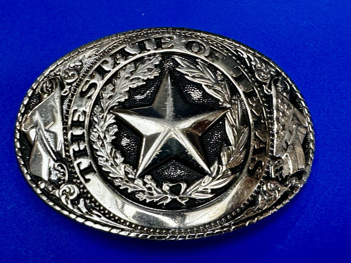 The State of Texas Lone Star Statehood Series Commemorative Belt Buckle W USA