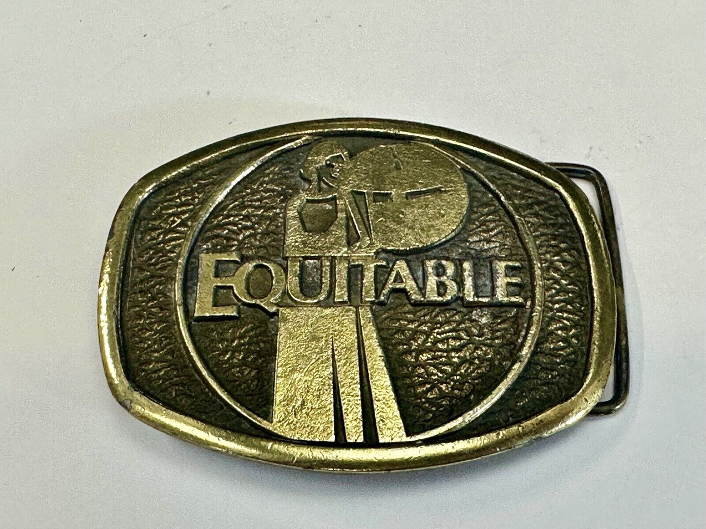 Vintage Belt Buckle Deco Equitable by Wyoming Studio Art Works