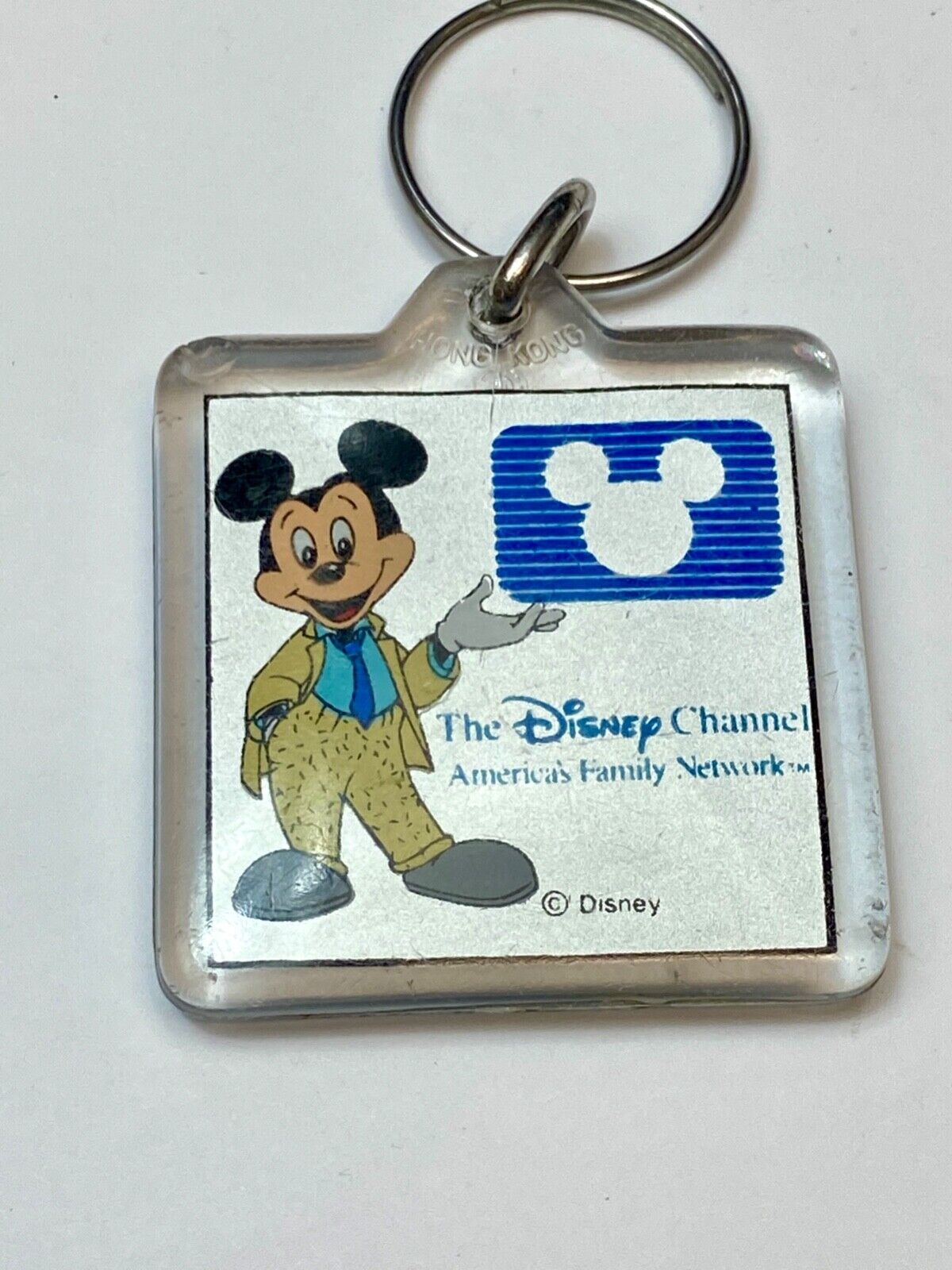 The Disney Channel, Americas Family Network Mickey Mouse Key Chain Keychain
