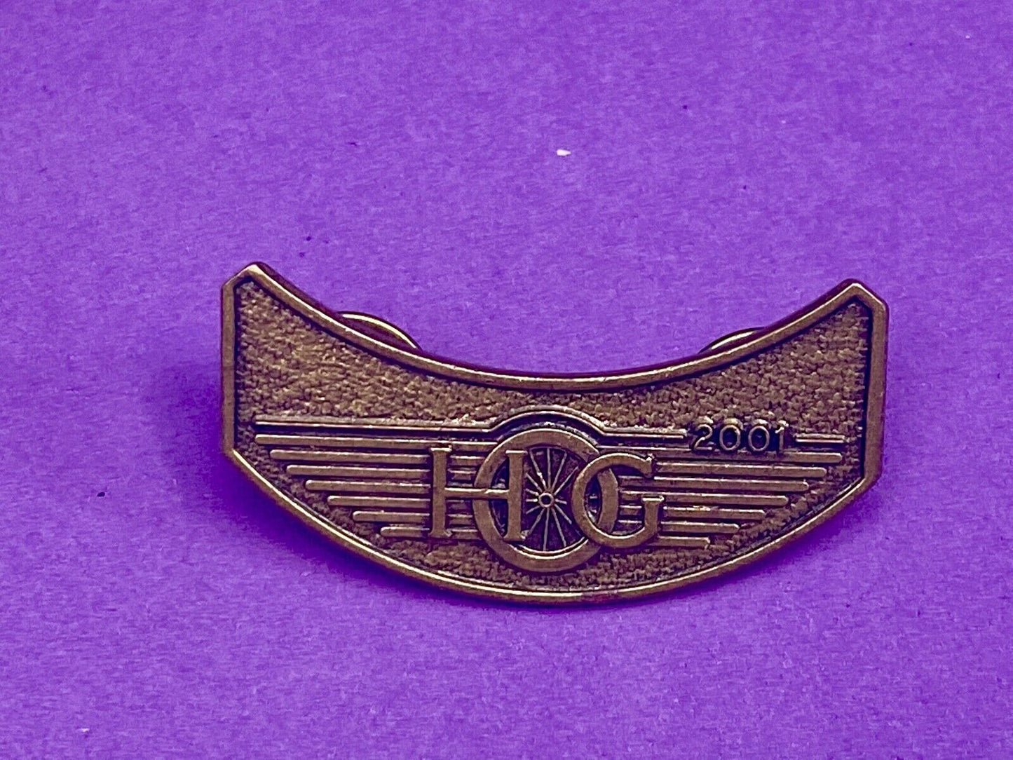 2001 Harley Davidson Motorcycles Hog Owners Group Jacket Vest Lapel Pin